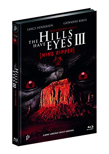 THE HILLS HAVE EYES 3 - WES CRAVENS MINDRIPPER (Blu-ray + DVD) - Cover C - Mediabook - Limited 222 Edition - UNCUT von Inked Pictures