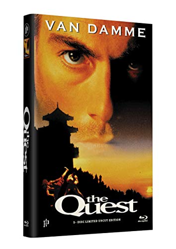 THE QUEST - Die Herausforderung (van Damme) - Grosse Hartbox Cover A [Blu-ray] Limited 33 Edition - Uncut von Inked Pictures