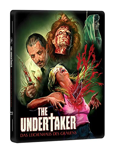 THE UNDERTAKER (Das Leichenhaus des Grauens) 4-Disc EXCLUSIVE PREMIUM STEEL EDITION - Limted Uncut Edition - Cover A [2 Blu-ray + 2 DVD] von Inked Pictures
