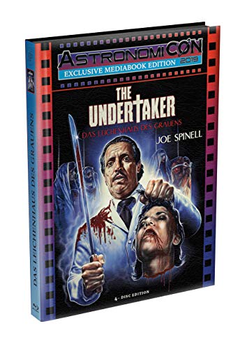THE UNDERTAKER (Das Leichenhaus des Grauens) - 4-Disc wattiertes Mediabook - ASTRO Kult-Edition - Cover A (2 Blu-ray + 2 DVD) Limited 50 Edition - Uncut von Inked Pictures