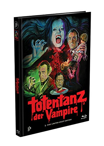TOTENTANZ DER VAMPIRE (Blu-ray + DVD) Mediabook Cover A - Limited Edition - Uncut von Inked Pictures