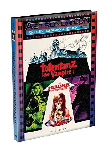 TOTENTANZ DER VAMPIRE - 2-Disc wattiertes Mediabook - ASTRO Kult-Edition - Cover A (Blu-ray + DVD) Limited 50 Edition - Uncut von Inked Pictures