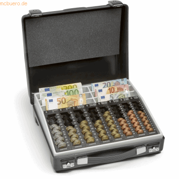 Inkiess Geldtransportkoffer 860 PK/VS (BxTxH) 37,0x34,0x13,0 cm schwar von Inkiess