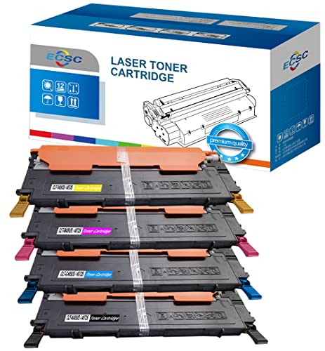 ECSC kompatibel Toner Patrone Ersatz für Samsung CLP-320 CLP-320N CLP-325 CLP-325W CLX-3180 CLX-3180FN CLX-3180FW CLX-3185 CLX-3185FN CLX-3185FW CLX-3185N CLX-3185W CLT-4072S (B/C/M/Y, 4-Pack) von Inkjello