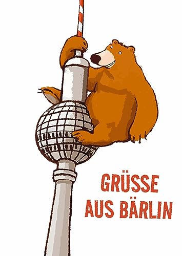 Inkognito Postkarte, Motiv: ''Grüße aus Berlin'' | Künstler: Henrike Wilson | Art-Nr.: 29398 | vom Berliner Verlag von Inkognito