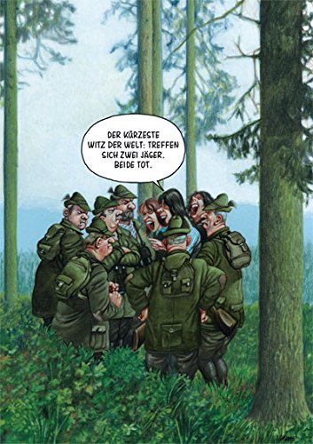 Inkognito Postkarte A6 • 1495 ''Kürzester Witz der Welt Künstler: Gerhard Haderer • Satire von Inkognito