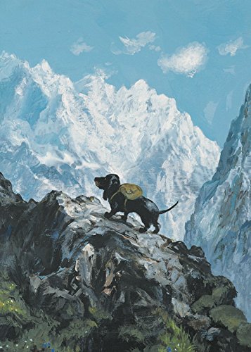 Postkarte A6 • 24754 ''Dackel im Gebirge'' von Inkognito • Künstler: Rudi Hurzlmeier • Urlaub von Inkognito