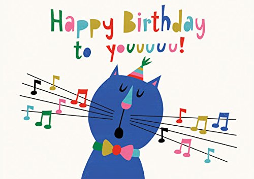 Postkarte A6 • 28673 ''Happy Birthday to youuuuu!'' von Inkognito • Künstler: INKOGNITO • Geburtstag • von Inkognito