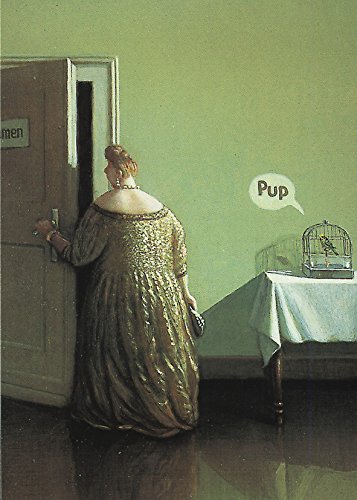Inkognito Postkarte A6 • 5232 ''Pup Künstler: Michael Sowa • Satire von Inkognito