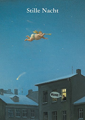 Postkarte A6 • 5255 ''Ruhe'' von Inkognito • Künstler: Michael Sowa • Weihnachten von Inkognito