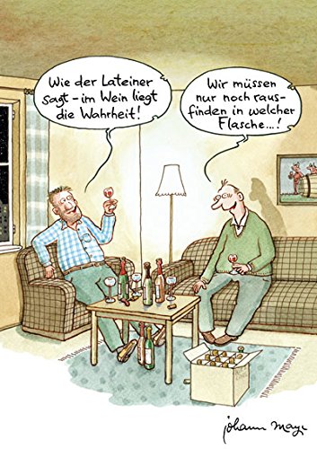 Postkarte A6 • 78903 ''Die Wahrheit'' von Inkognito • Künstler: INKOGNITO • Satire • Cartoons • von Inkognito