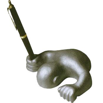 Stifthalter ca. 10 x 8 cm • 40520 ''Mr. Pen-Holder'' von Inkognito • Künstler: INKOGNITO • Büro • Geschenke • Weihnachtliches • Dies & Das von Inkognito
