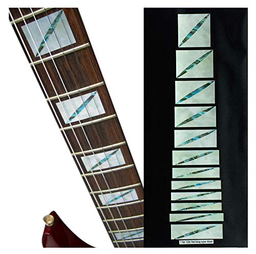Inlay Sticker Griffbrett Position Marker für Gitarren - Ibanez Split Blocks von Inlaystickers