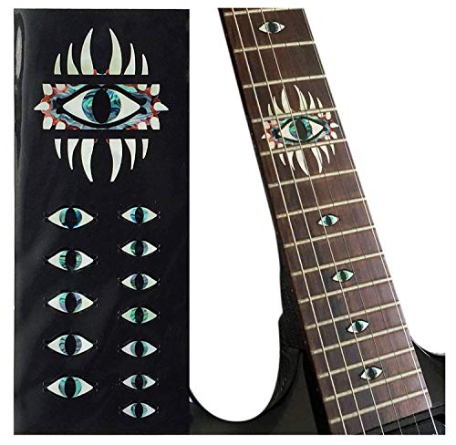 Inlay Sticker Griffbrett Position Marker für Gitarren – Mystic Eyes von Inlaystickers