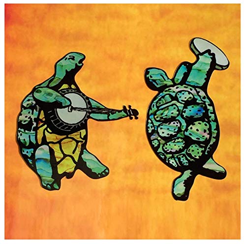 Inlay Stickers für Gitarren, Bass & Ukulelen - Grateful Dead Dancing Turtles von Inlaystickers