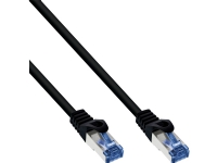 InLine Patchkabel, Cat.6A, S/FTP, PE outdoor, schwarz, 10m, 10 m, Cat6a, S/FTP (S-STP), RJ-45, RJ-45 von Inline