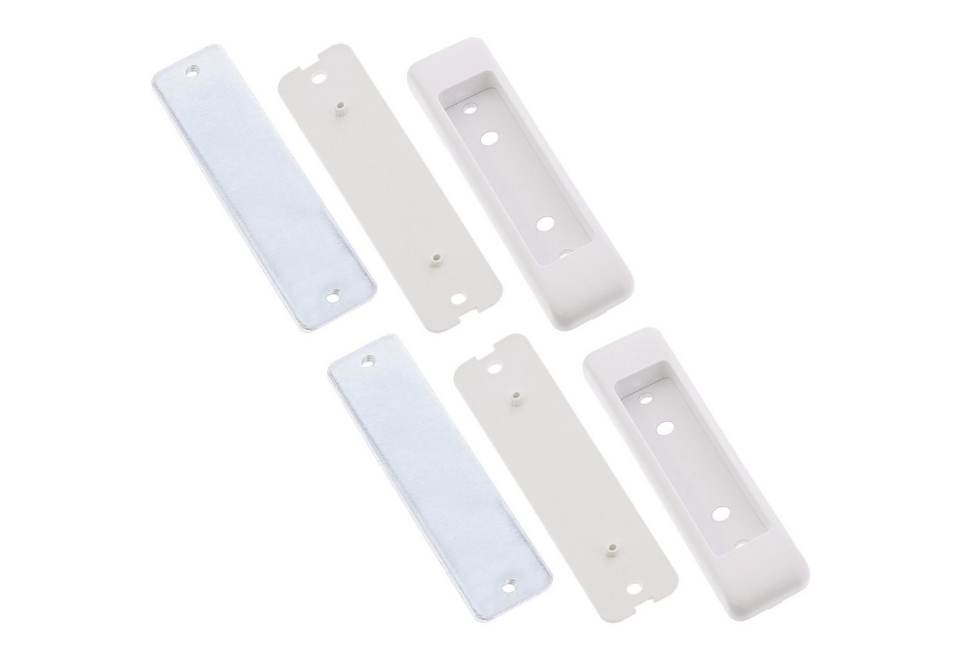 Inline InLine® Slatwall Befestigungskit, für Tischhalterung Panel, 2er Set TV-Wandhalterung von Inline