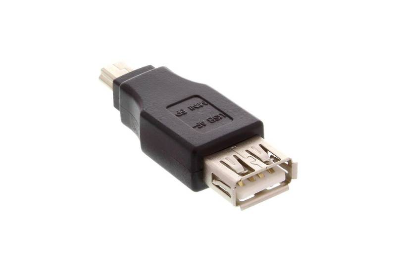 Inline InLine® USB 2.0 Adapter, Buchse A auf Mini-5pol Stecker USB-Adapter von Inline