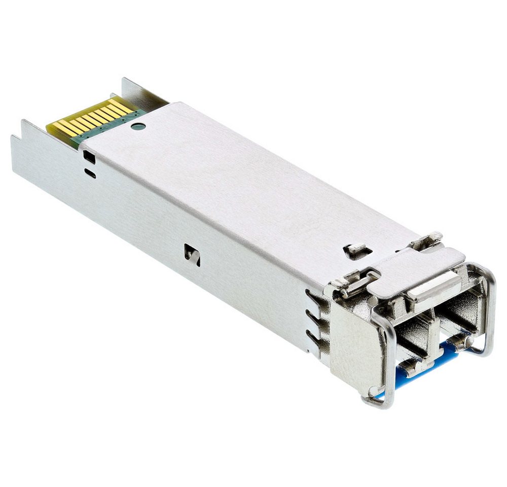 Inline InLine SFP Modul LWL LX 1310nm Singlemode mit LC Buchsen 10km 125Gbit/ Netzwerk-Patch-Panel Inline InLine SFP Modul LWL LX 1310nm Singlemode mit LC Buchsen 10km 125Gbit/ Netzwerk-Patch-Panel von Inline
