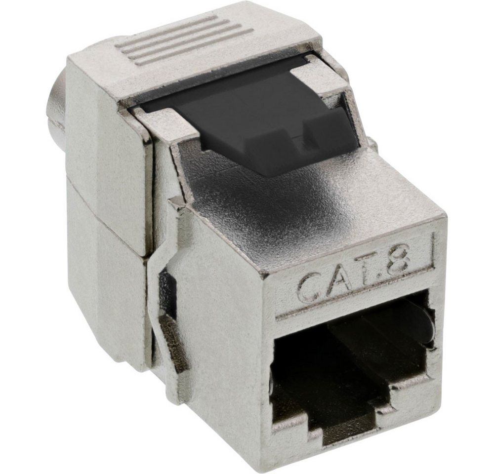Inline Keystone RJ45 Buchse / LSA Einsatz, SNAP-In, Cat.8.1, schmale Bauform Netzwerk-Patch-Panel Inline Keystone RJ45 Buchse / LSA Einsatz, SNAP-In, Cat.8.1, schmale Bauform Netzwerk-Patch-Panel von Inline