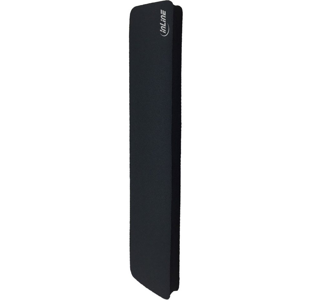 Inline Mauspad InLine® 55454L Tastatur-Pad L schwarz Handballenauflage 440x95x18mm von Inline
