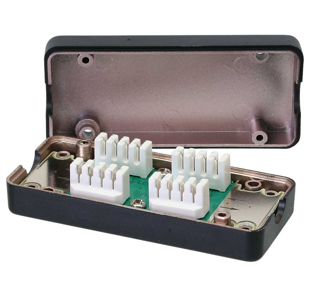 Inline Verbindungsmodul Cat.6A, mit LSA-Technik, geschirmt bis 600MHz Netzwerk-Patch-Panel Inline Verbindungsmodul Cat.6A, mit LSA-Technik, geschirmt bis 600MHz Netzwerk-Patch-Panel von Inline