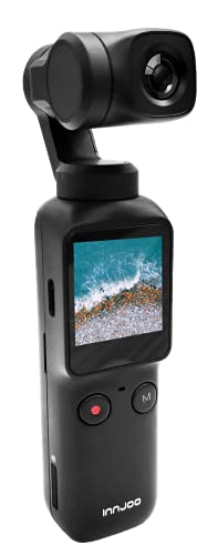 innjoo Action-Kamera – Mini-Kamera mit DREI Achsen, Videoaufnahme 4 K / 2,7 K / 1080 P von InnJoo
