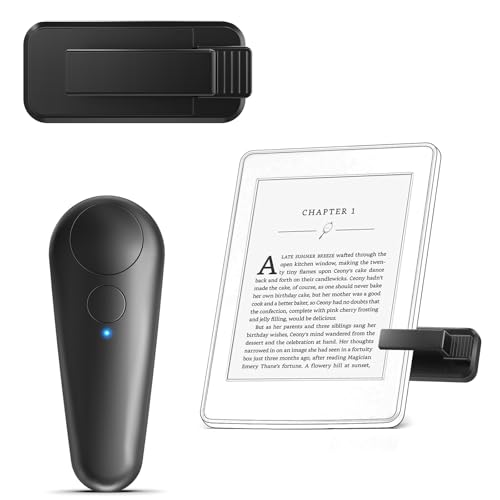 Inncarvs RF Fernbedienung zum Seitenwenden zum Lesen für Kindle, iPad iPhone Android Tablets E-Book Comics Lesen Romane, Schwarz Inncarvs RF Fernbedienung zum Seitenwenden zum Lesen für Kindle, iPad iPhone Android Tablets E-Book Comics Lesen Romane, Schwarz von Inncarvs