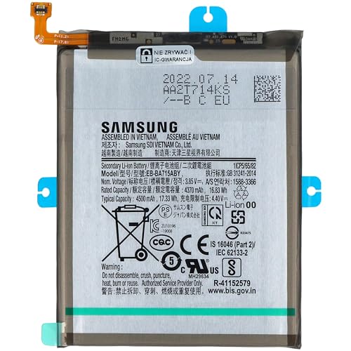 INNCOMM Batterie EB-BA715ABY für Samsung Galaxy A71 A715 | Smartphone Handy Akku Original GH82-22153A | Li-Ion Zellen | 3.85V 4500mAh | Ersatzakku Markenakku | mit Würfel von Inncomm