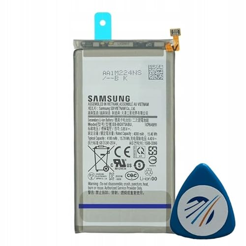 INNCOMM Original Akku für Samsung Galaxy S10+ SM-G975 Original OEM - 4100 mAh Lithium-Ionen-Batterie - Fabrikneu GH82-18827A mit Würfel von Inncomm