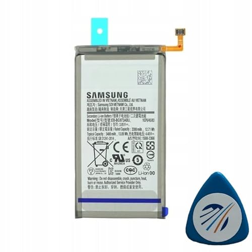 INNCOMM Original Akku für Samsung Galaxy S10 SM-G973 Original OEM - 3400 mAh Lithium-Ionen-Batterie - Fabrikneu EB-BG973ABU GH82-18826A mit Würfel von Inncomm
