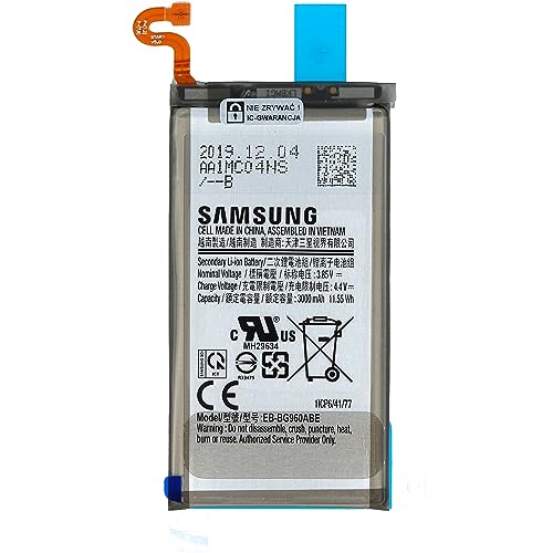 INNCOMM Original Akku für Samsung Galaxy S9 SM-G960 Original OEM - 3000 mAh Lithium-Ionen-Batterie - Fabrikneu GH82-15963A mit Würfel von Inncomm