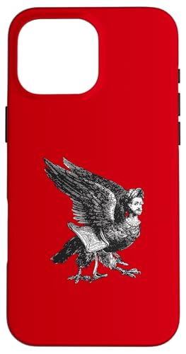 Anthropomorpher großer Vogel Dämon Wörterbuch Höllische Kunst Hülle für iPhone 16 Pro Max Anthropomorpher großer Vogel Dämon Wörterbuch Höllische Kunst Hülle für iPhone 16 Pro Max von Inner Devils Gifts And Inner Demons Tees taiche