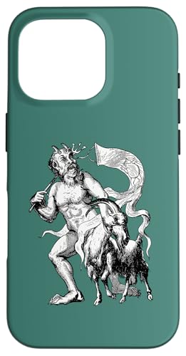 Böser Geist und Sündenbock Vektorillustration Hülle für iPhone 16 Pro von Inner Devils Gifts And Inner Demons Tees taiche