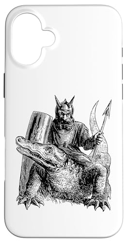 Dämon oder Geist montiert auf einem Krokodilausschnitt Hülle für iPhone 16 Plus Dämon oder Geist montiert auf einem Krokodilausschnitt Hülle für iPhone 16 Plus von Inner Devils Gifts And Inner Demons Tees taiche