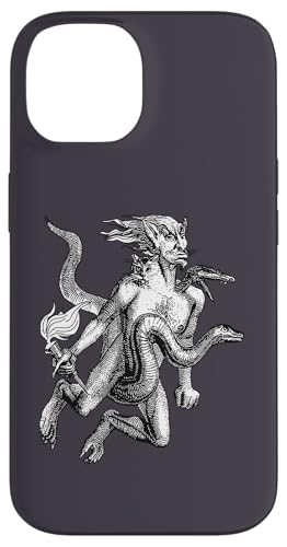 Dreiköpfiger Mann, Schlange und Katze Wörternaire Infernal Art Hülle für iPhone 14 Dreiköpfiger Mann, Schlange und Katze Wörternaire Infernal Art Hülle für iPhone 14 von Inner Devils Gifts And Inner Demons Tees taiche