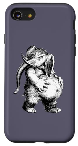 Ein monsterähnlicher, gefräßiger Dämonen-Ausschnitt Hülle für iPhone SE (2020) / 7 / 8 von Inner Devils Gifts And Inner Demons Tees taiche