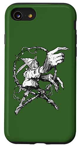 Eine imaginäre dämonische Figur Dictionnaire Infernal Cut Out Hülle für iPhone SE (2020) / 7 / 8 von Inner Devils Gifts And Inner Demons Tees taiche