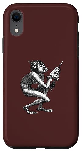 Mythologischer Dämon und Rebell mit symbolischem Blasebalg-Ausschnitt Hülle für iPhone XR Mythologischer Dämon und Rebell mit symbolischem Blasebalg-Ausschnitt Hülle für iPhone XR von Inner Devils Gifts And Inner Demons Tees taiche