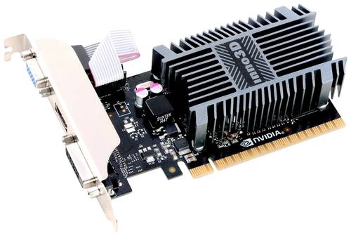 Inno 3D Grafikkarte Nvidia GeForce GT710 2GB PCIe, HDMI®, VGA, DVI von Inno 3D