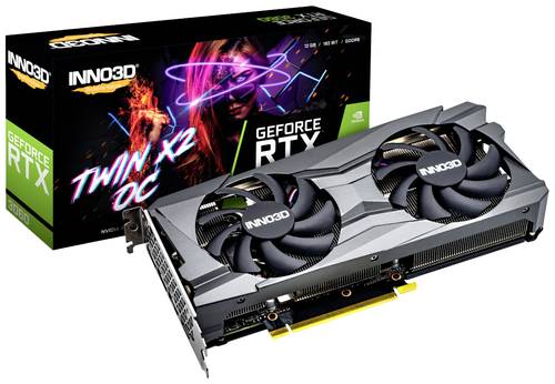 Inno 3D Grafikkarte Nvidia GeForce RTX 3060 12GB GDDR6-RAM PCIe 4.0 x16, HDMI®, DisplayPort von Inno 3D