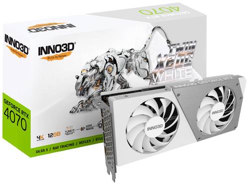 Inno 3D Grafikkarte Nvidia GeForce RTX 4070 12GB GDDR6X-RAM PCIe 4.0 x16, HDMI®, DisplayPort von Inno 3D