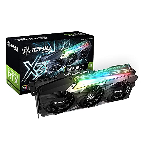 Inno3D RTX3090 ICHILL X3 24GB GDDR6X HDMI 3XDP C30903-246XX-1880VA37 von Inno3D