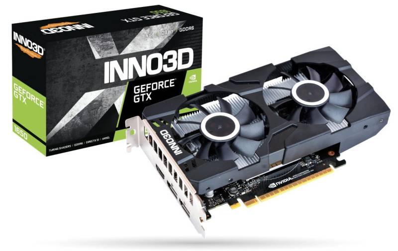 Inno3D GeForce GTX 1650 Twin X2 OC Grafikkarte (4 GB) von Inno3D