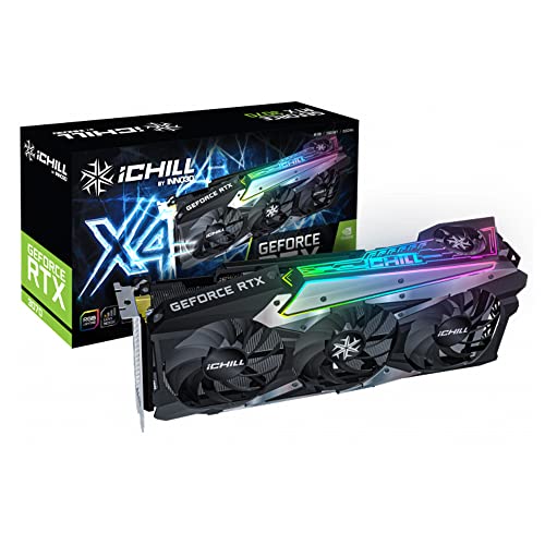 Inno3D GeForce RTX 3070 ICHILL X4 LHR 8gb 256EIN Gddr6 Grafikkarte von Inno3D