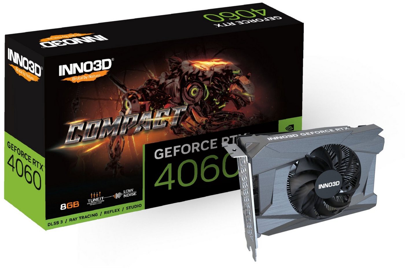 Inno3D GeForce RTX 4060 Compact Grafikkarte von Inno3D