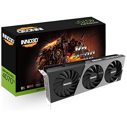 Inno 3D I3D 12GB D6X RTX 4070 Ti X3 OC N407T3-126XX-186148N Inno 3D I3D 12GB D6X RTX 4070 Ti X3 OC N407T3-126XX-186148N von Inno3D