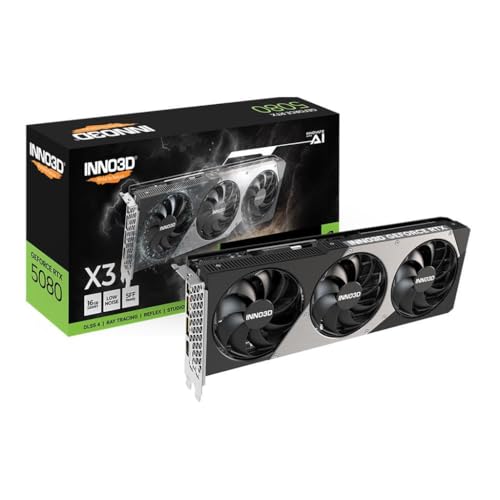 Inno3D Nvidia GeForce RTX5080 x3 16GB 256Bit GDDR7 Grafikkarte N50803-16D7-176068N Inno3D Nvidia GeForce RTX5080 x3 16GB 256Bit GDDR7 Grafikkarte N50803-16D7-176068N von Inno3D