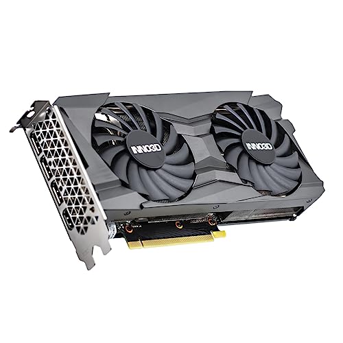 Vaizdo plokštÄ— INNOVISION INNO3D GeForce RTX 3060 Ti Twin X2 LHR 8GB GDDR6 3xDP+HDMI von Inno3D