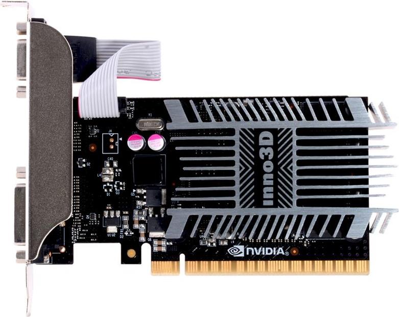 INNO3D GeForce GT 710, 2GB DDR3, VGA, DVI, HDMI (N710-1SDV-E3BX) von Inno3d